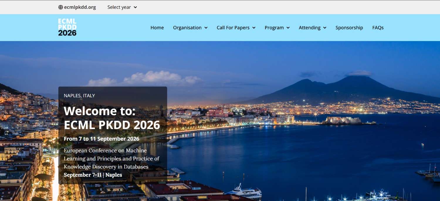 ECML PKDD 2026