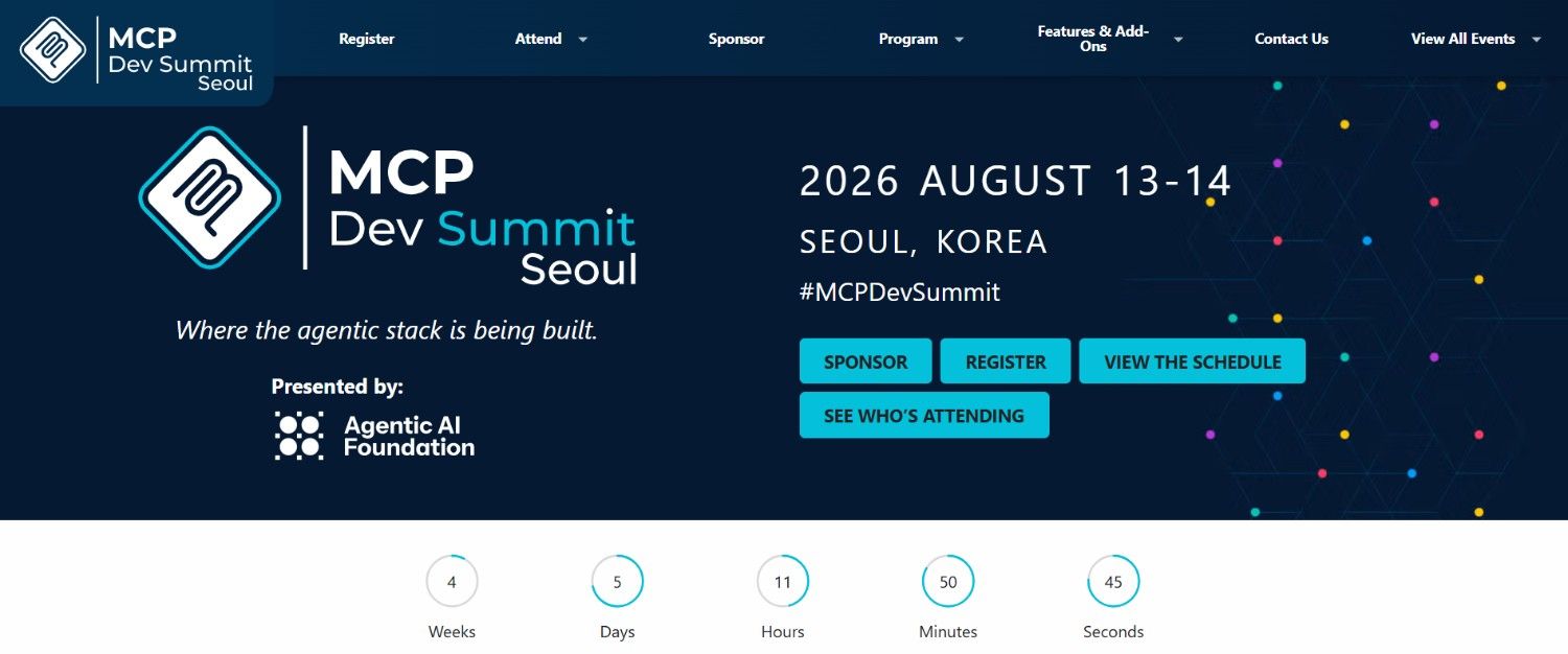 MCP Dev Summit Seoul