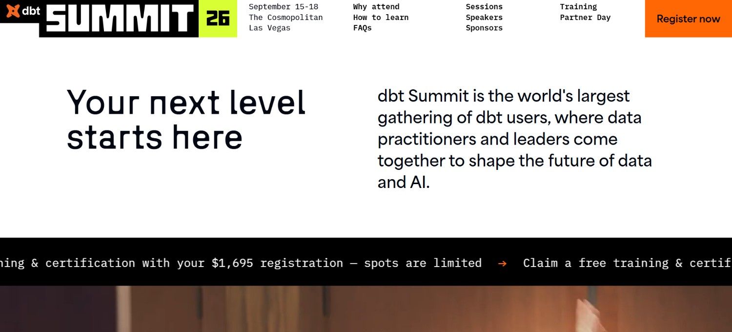 dbt Summit 26